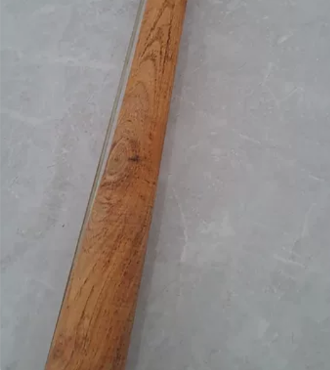 手工制作实木棒球棍15元自提 长74Cm，...