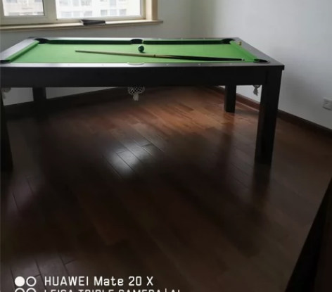 cuppa美式9球家用多功能黑八台球桌室内...