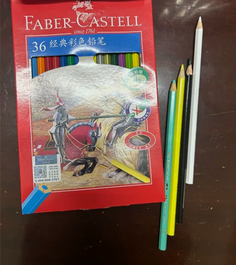 德国辉柏嘉 36色经典骑士油性彩铅，最近刚...