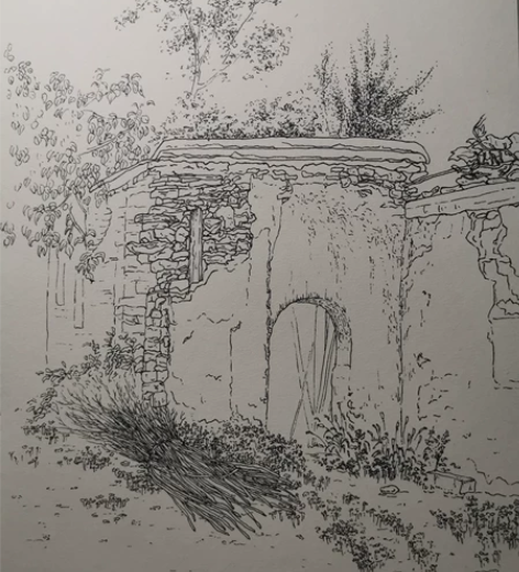 风景速写 钢笔速写代画 可来图定制（不画人...