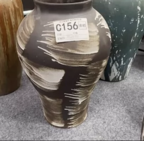 新中式陶瓷花瓶摆件客厅餐桌 景德镇 复古 ...