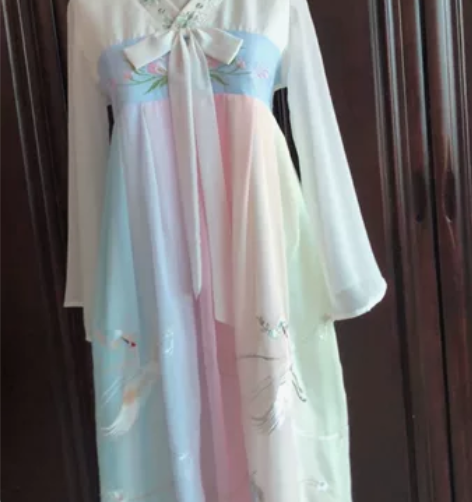 原创设计 独此一件的汉元素连衣裙样衣，s码...