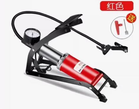 大力神脚踩式车载打气铜，篮球，电动车，摩托...