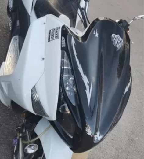 三友巡洋舰摩托车，买回来骑了两个月，个子太...