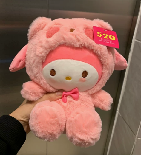 抓娃娃抓到的变身三丽欧美乐蒂娃娃8寸 感兴...