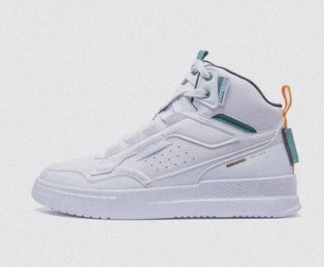 特步高帮鞋子板鞋男鞋男士潮流时尚休闲鞋运动...