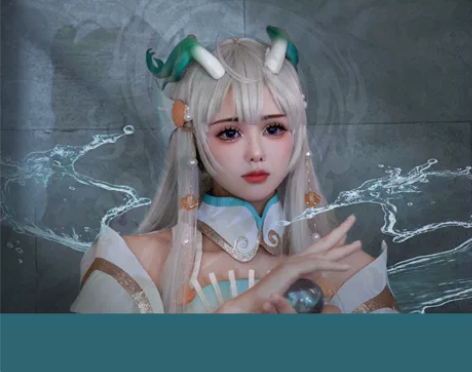 漫瞳家西施游龙清影L码 八成新 有瑕疵不过...