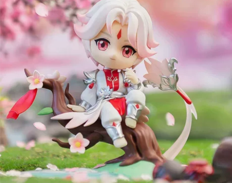 诸葛亮武陵仙君Q版手办 全新未拆封 盒子微...