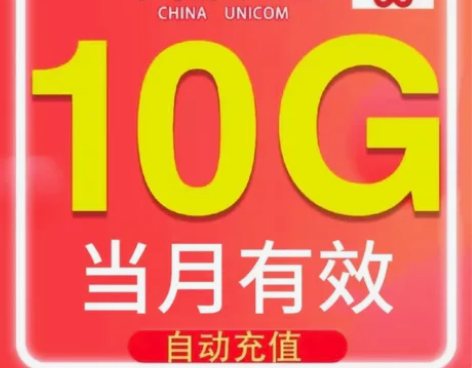 #流量包全国联通10G流量包 流量当月有效...