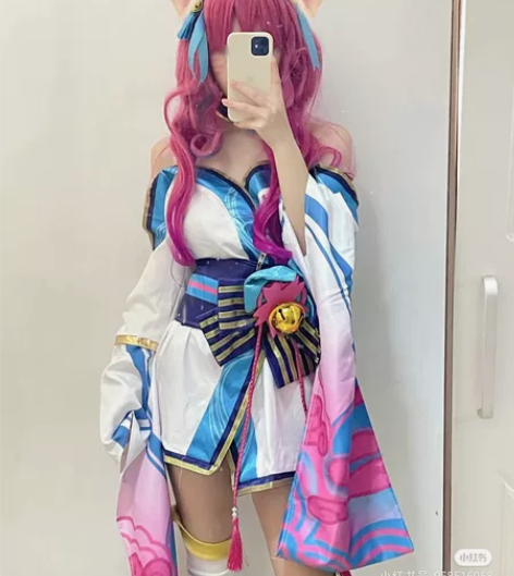 【特价出售】lol英雄联盟阿狸cos服九尾...