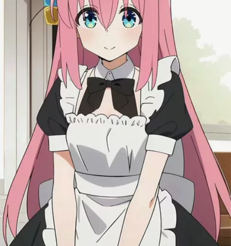 不咕鸟 孤独摇滚后藤一里女仆装波奇cosp...