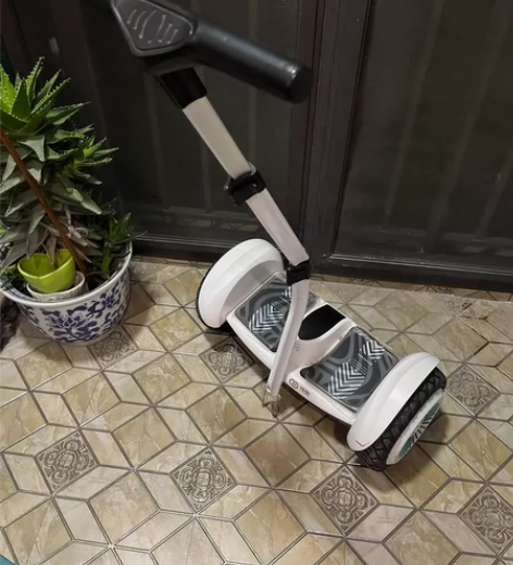 白色领奥平衡车54V，三控+APP遥控+越...