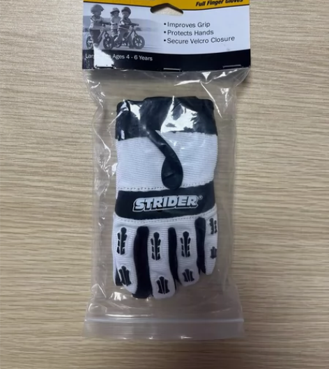 正品平衡车strider全指手套，全新未使...