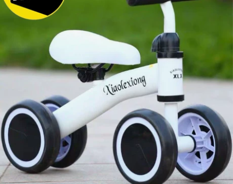 【全新包邮】儿童四轮平衡车滑步车自行车滑滑...