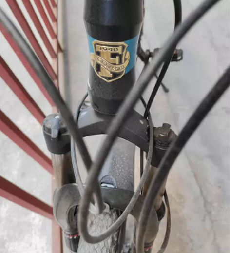 27速铝合金车架，永久山地车。非常好骑，省...