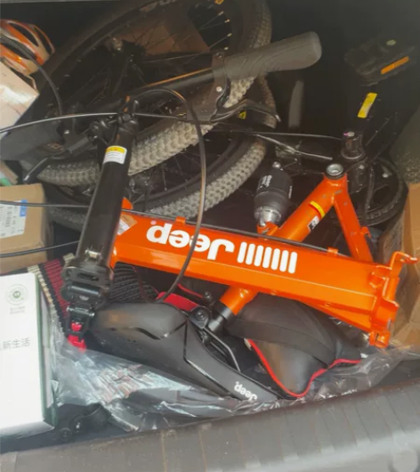 可折叠自行车。限盘州市内可以送到你手里 感...