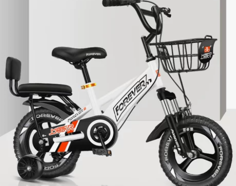 永久儿童自行车2-3-6-8-10岁 带前...