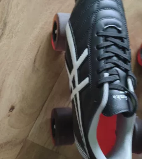 旭日双排轮滑 户外刷街 阻拦鞋 四轮旱冰 ...