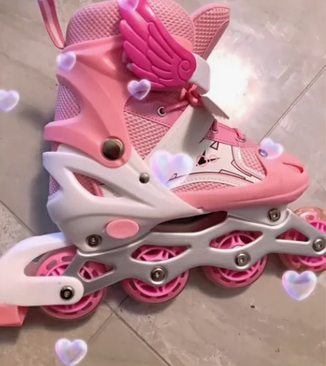 特价溜冰鞋儿童全套装女童直排轮女孩旱冰鞋轮...
