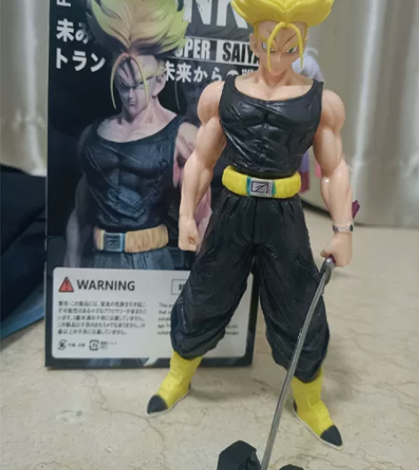 盲盒抽中的七龙珠系列GK圣殿TL特兰克斯超...