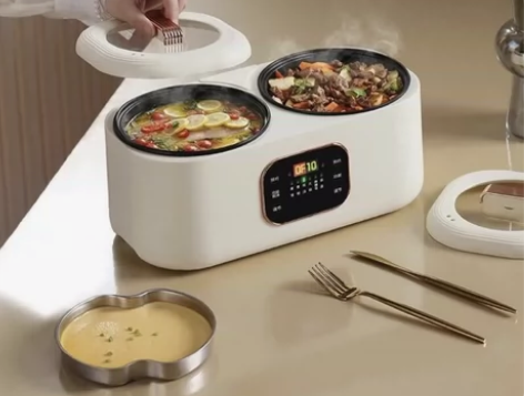 清仓德国双胆电饭煲全自动多功能一体电饭锅鸳...