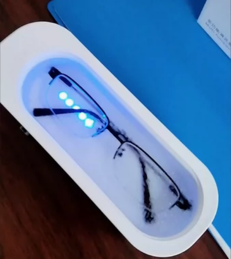 闲置出品  超 声波眼镜清洗机家用洗眼镜神...