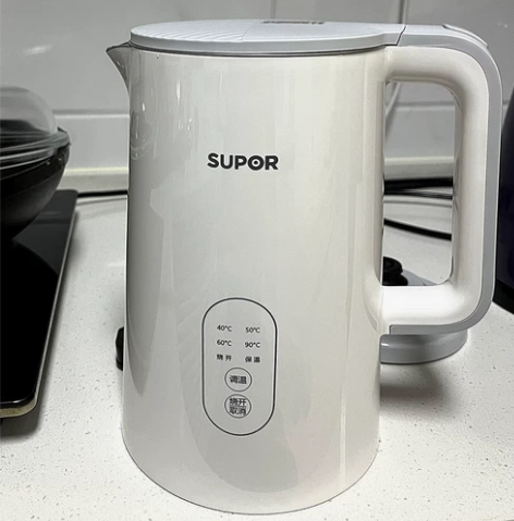 【处理20个苏泊尔】电热水壶家用智能调温3...