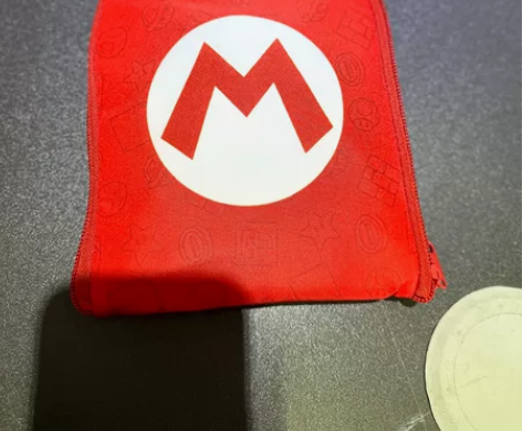 任天堂限定款马力欧可收纳购物包 官方正品周...