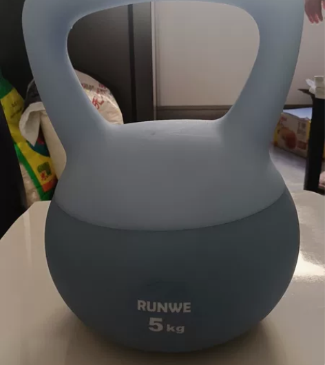 软壶铃健身家用练翘臀深蹲家用运动器材提壶五...