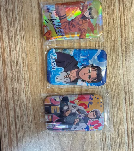 【出】匠心文创同人《进击的巨人》二创吧唧 ...