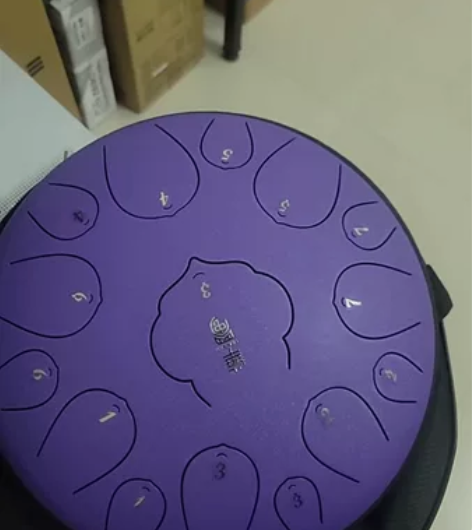 华蜀莲花空灵鼓15音，有原装携带手提包，有...