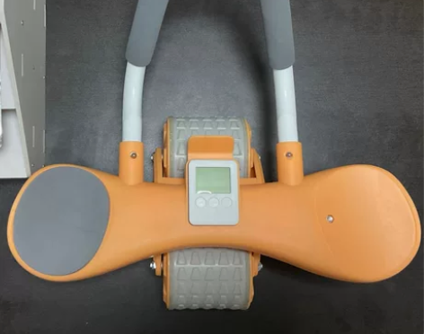 实物拍摄，右面的泡沫被小孩抠掉了，匹克健腹...