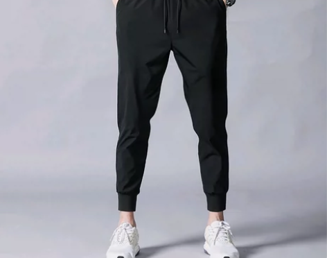 束脚裤男士秋冬季修身小脚九分休闲裤子春秋款...