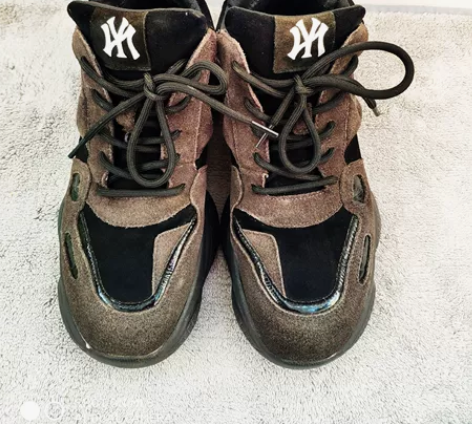 98新网红厚底增高老爹鞋女鞋冬加绒韩版松糕...