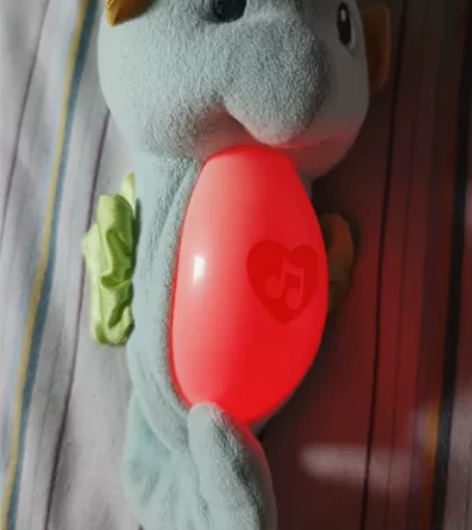 费雪声光安抚玩偶小海马 胎教 亲子早教音乐...