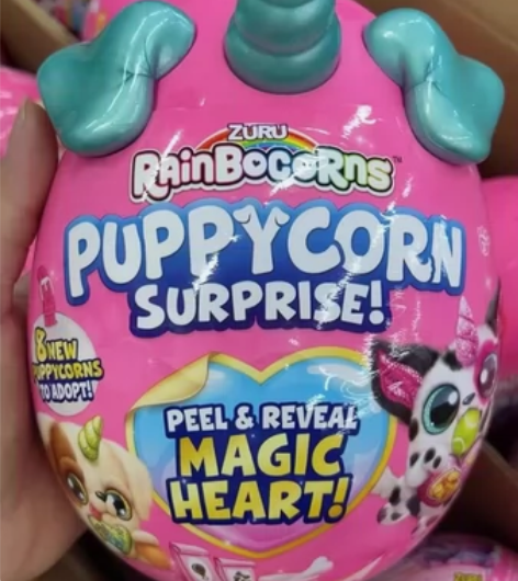 ZURU二代迷你汪星人彩虹独角兽魔法蛋大冰...