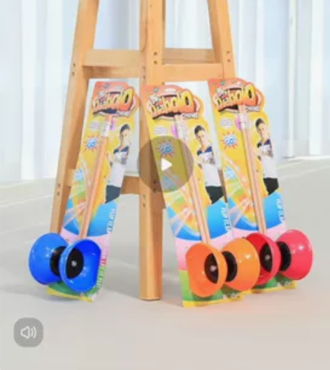 空竹小学生专用校圆运动会创意道具儿童初学者...