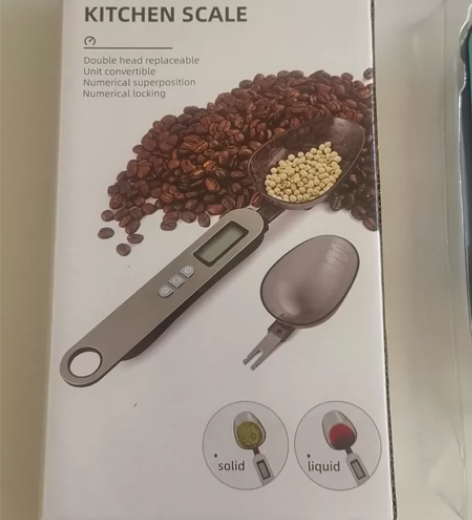 称量勺，最大可称量500克，最小可测0.1克。可更换电池。支...