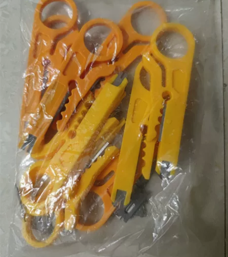 简易小剥线刀打线器10把 如图，10把简易...