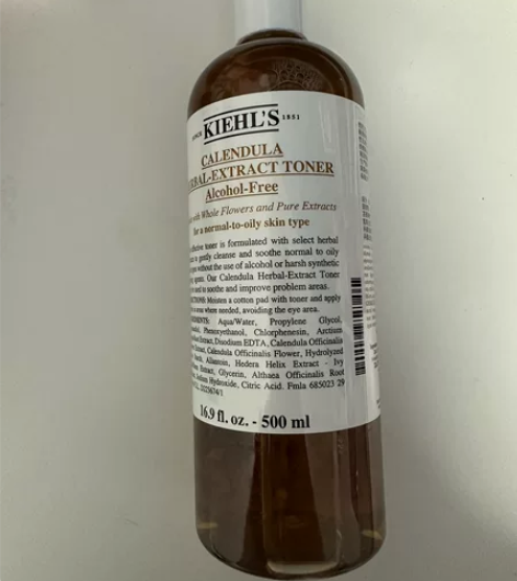 科颜氏金盏花植萃爽肤水500ml 科颜氏金...