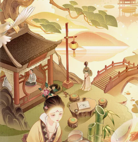 【国潮插画】承接各种国潮插画国潮风格海报创...