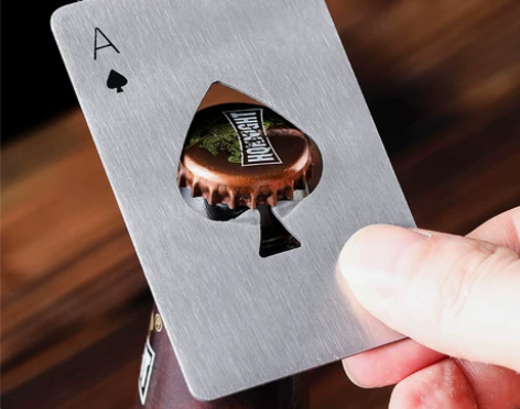 开瓶器 开瓶器开酒器启瓶器啤酒创意不锈钢黑...