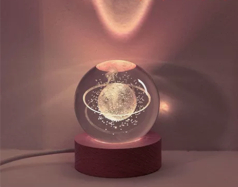 直播间补光灯氛围送闺蜜感网红拍照水晶球小夜...