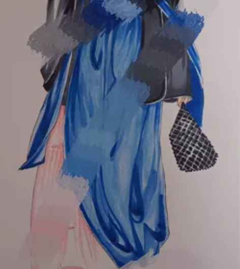 定制马克笔手绘   服装画  服装效果图 ...