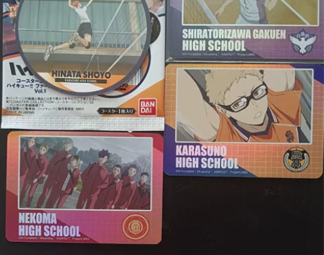 出  排球少年  星河动漫  拍立得收藏卡...