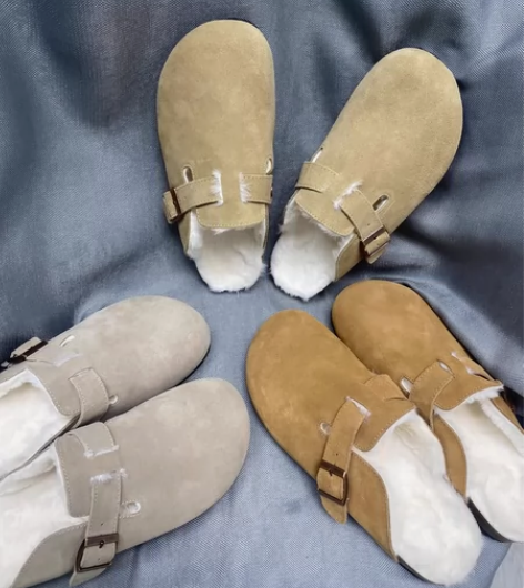 每年都火的勃肯鞋 复古包头韩系勃肯鞋【全牛...