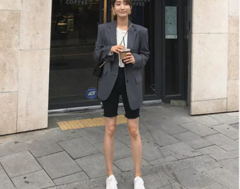 满50包邮哈。牛仔五分裤女2021新款春夏...