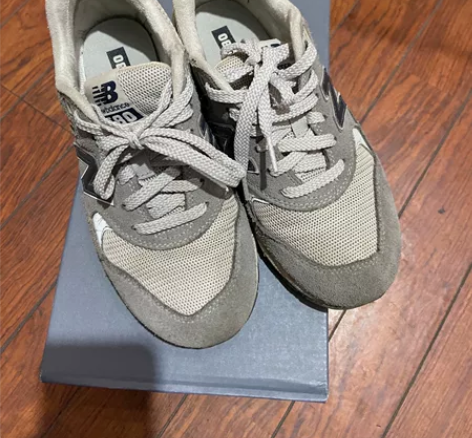 新百伦580运动鞋女款 新旧成色见图