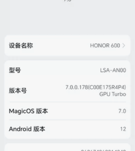 荣耀60 ，支持5G，256g，内存，个人...