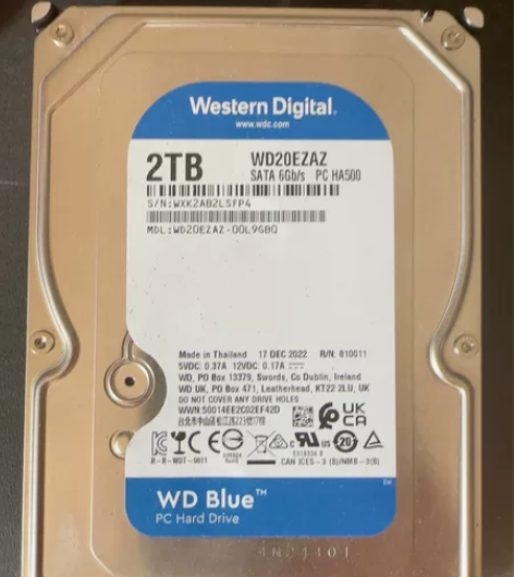 攀升 西部数据 WD西数1T/2T/3T/...